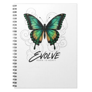 Carnet Papillon Éthéré "ÉVOLUER