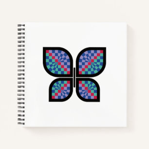 Carnet Papillon Mosaic Radiance