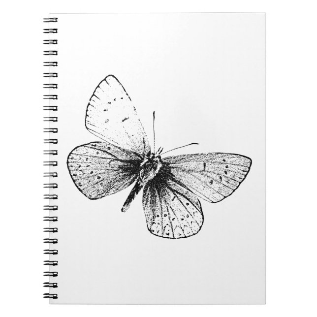 Carnet Papillon Pop Art (Devant)