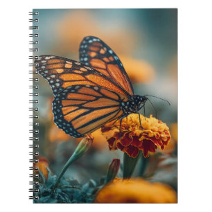 Carnet Papillon sur un souci