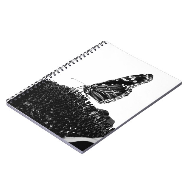 Carnet papillon timide blacq (Côté gauche)