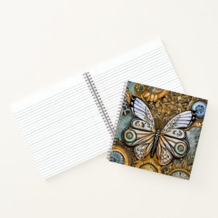 Carnet Papillon vapeur