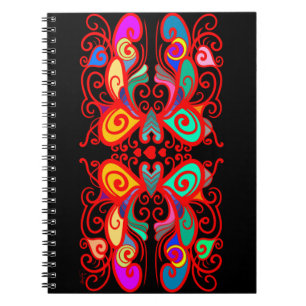 Carnet Papillons colorés