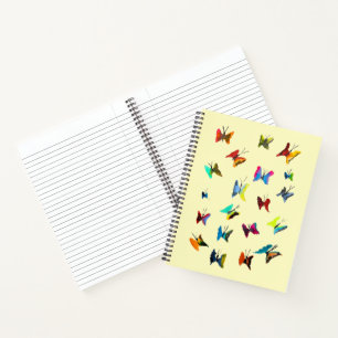 Carnet Papillons couleur aquarelle