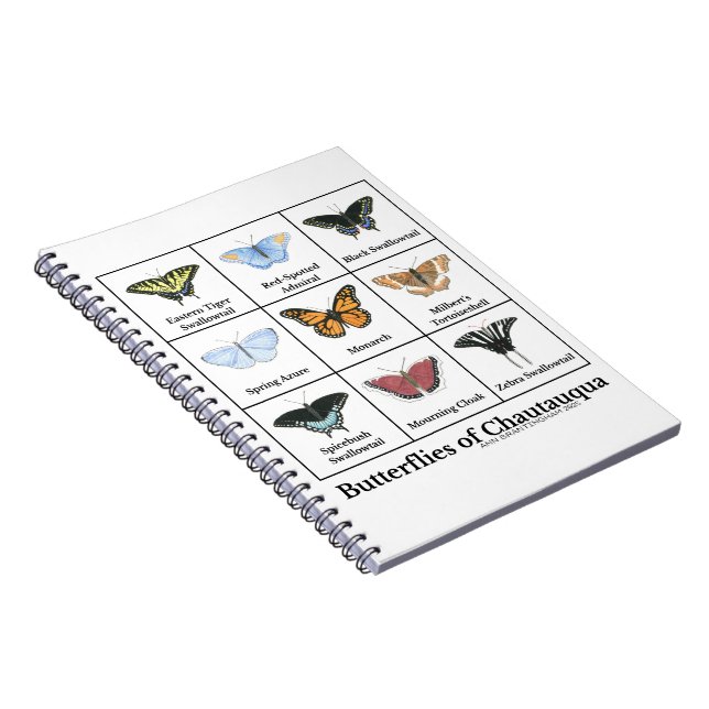Carnet Papillons de Chautauqua (Côté Droit)