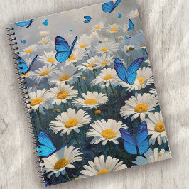 Carnet Papillons et marguerites