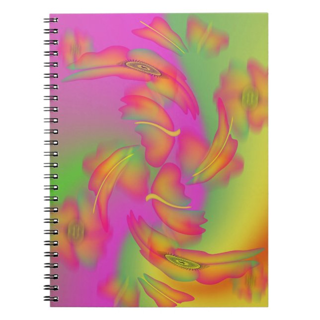 Carnet Papillons & Fleurs (Devant)