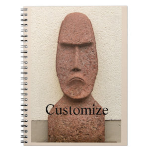 Carnet Pâques Île Moai Head Thunder Cove
