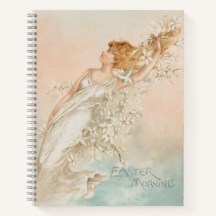 Carnet "Pâques" - Impression vintage, L. Prang & Co.