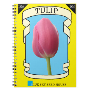 Carnet Paquet de graines de Tulip
