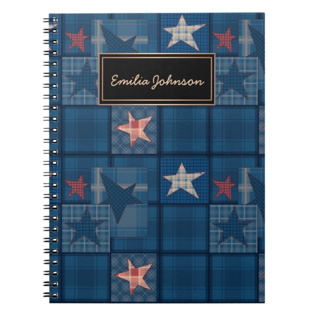 Carnet Paramètre Denim (Devant)