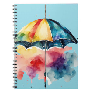 Carnet Parapluie Coloré 