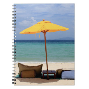 Carnet Parapluie jaune
