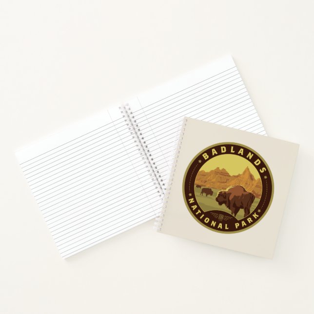 Carnet Parc national de Badlands (Intérieur)