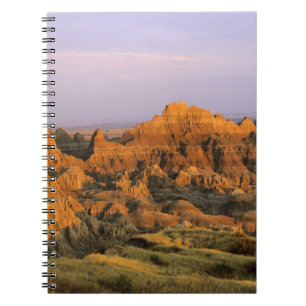 Carnet Parc national de Badlands dans le Dakota du Sud
