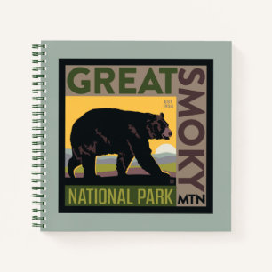 Carnet Parc national de Great Smoky Mountain Ours
