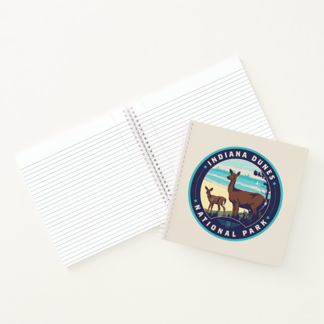 Carnet Parc national des dunes d'Indiana (Intérieur)