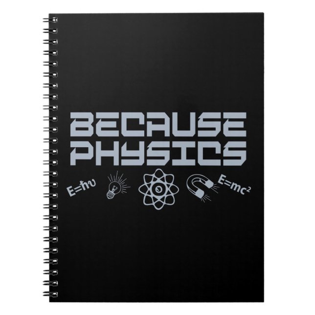 Carnet Parce que la physique (Devant)