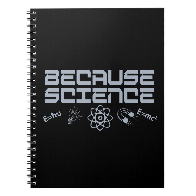 Carnet Parce que la science (Devant)
