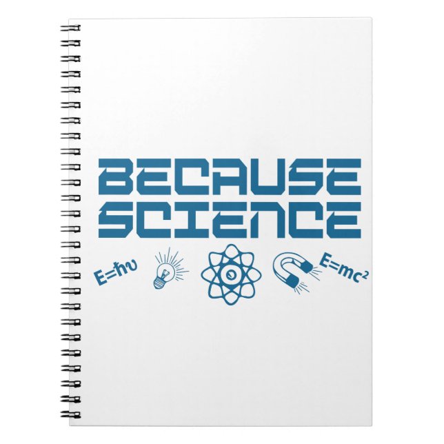 Carnet Parce que la science (Devant)