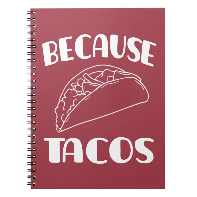 Carnet Parce que Tacos (Devant)