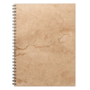 Carnet Parchemin de papier vieilli texture