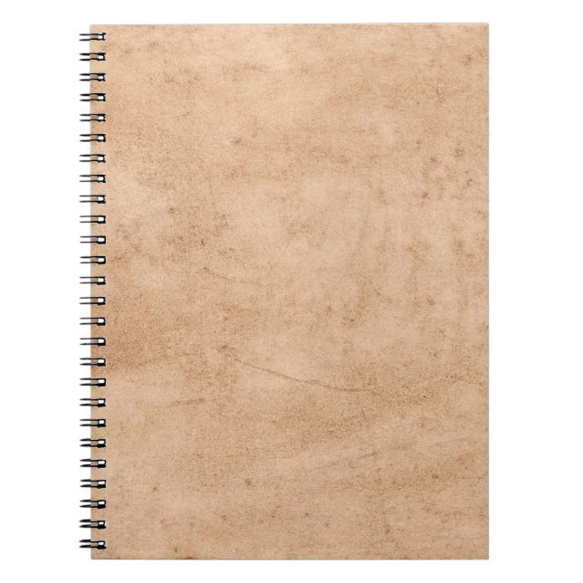 Carnet Parchemin de papier vieilli texture (Devant)