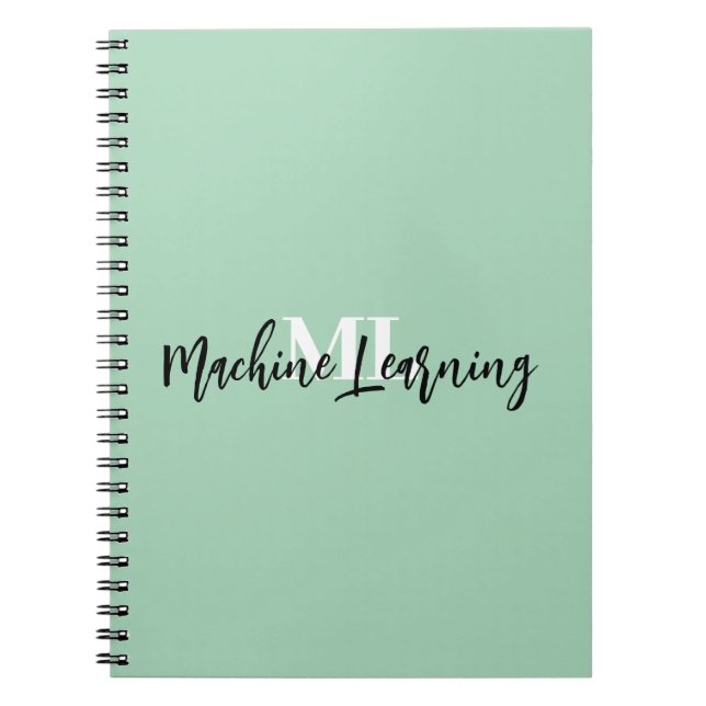 Carnet Parfait pour les notes de codage et les projets ML (Devant)