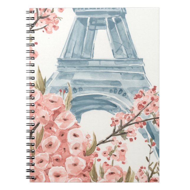 Carnet Paris Cerise Blossoms (Devant)