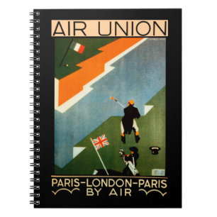 Carnet Paris - Londres - Paris par Air