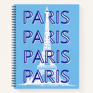 Carnet Paris Travel Art, Travel Art, Preppy Art, Bleu