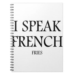 Carnet Parlez les pommes frites