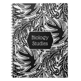 Carnet Parmi les études de biologie de l'école des feuill