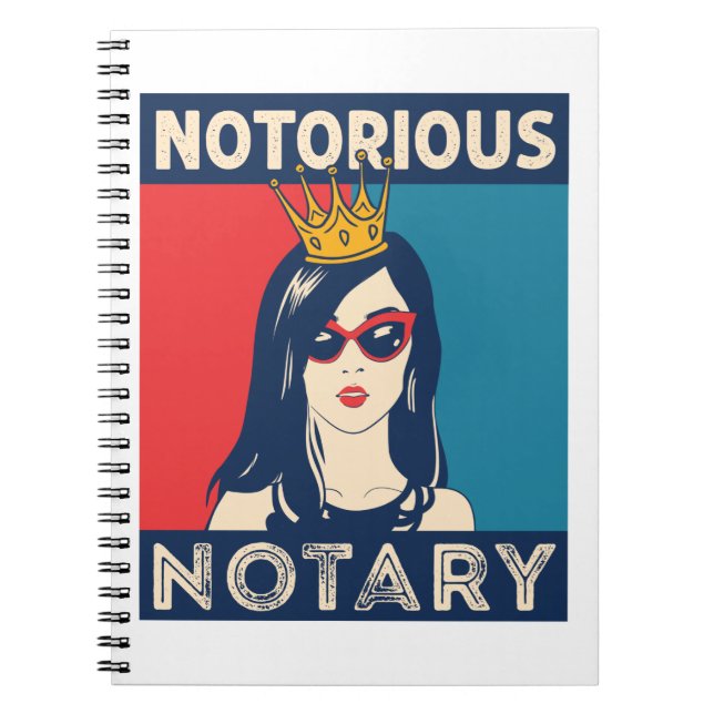 Carnet Parodie amusante notoire du public notaire (Devant)