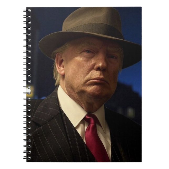Carnet Parrain de l'Amérique Don J. Trump (Devant)