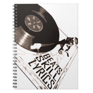 CARNET PARTIE DE SÉRIE DE MUSIQUE : HIP HOP - TEXTES DE