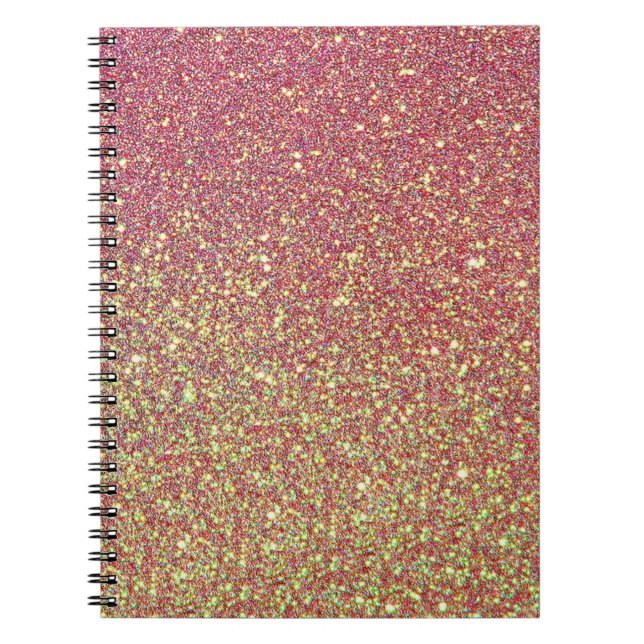 Carnet parties scintillant (Devant)