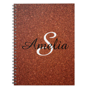 Carnet Parties scintillant de fille personnalisée Sparkle