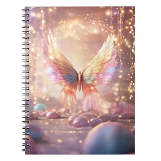 Carnet Parties scintillant des ailes magiques Angel