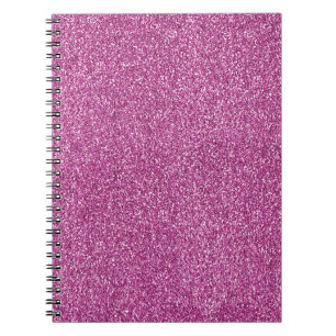 Carnet Parties scintillant Girl Rose Glitz 
