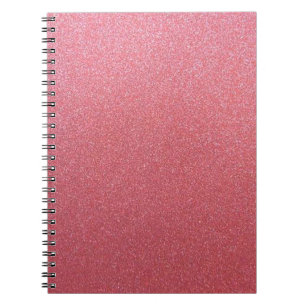 Carnet Parties scintillant or rose