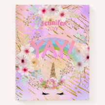 Parties scintillant Or rose Unicorn Visage Girls M