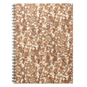 Carnet Parties scintillant transparente étincelle paillet