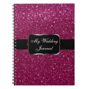 Carnet Parties scintillantes roses