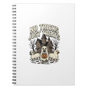 Carnet Pas de tours juste des friandises Halloween Dachsh
