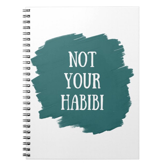 Carnet Pas Votre Habibi (Devant)