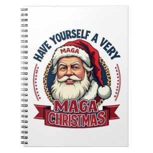 Carnet Passez un très Maga Noël Trump a gagné