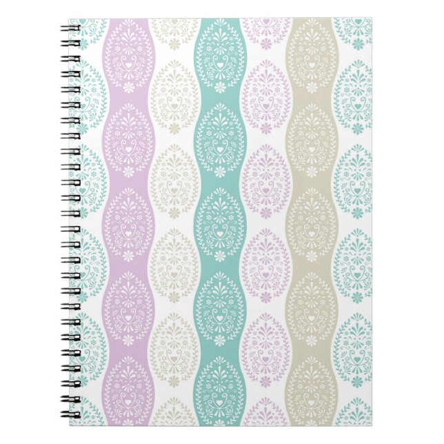 Carnet Pastel Easter Egg Motif - Printemps Conception de  (Devant)