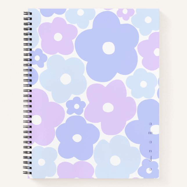 Carnet Pastel Floral (Devant)