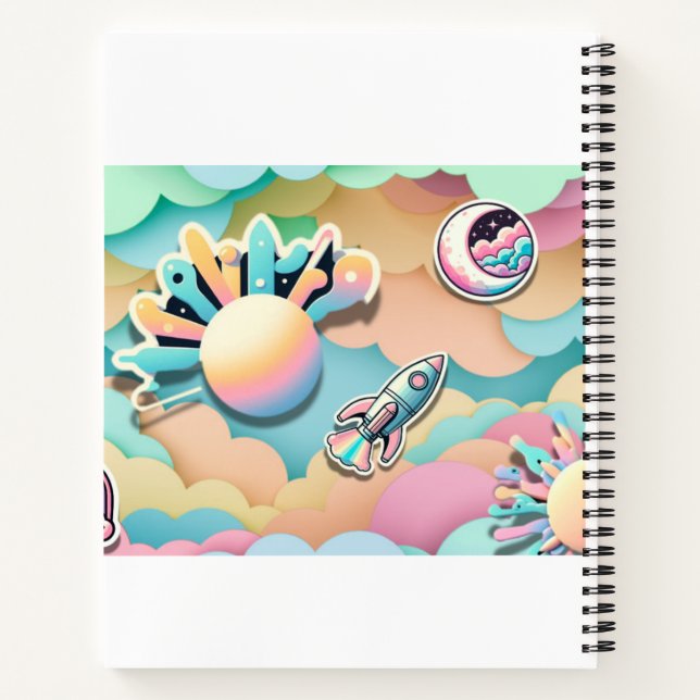 Carnet Pastel Galaxy (Dos)
